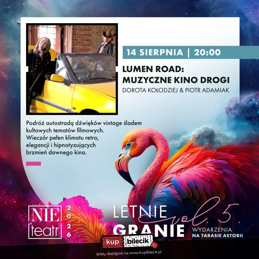 LETNIE GRANIE | LUMEN ROAD Muzyczne kino drogi