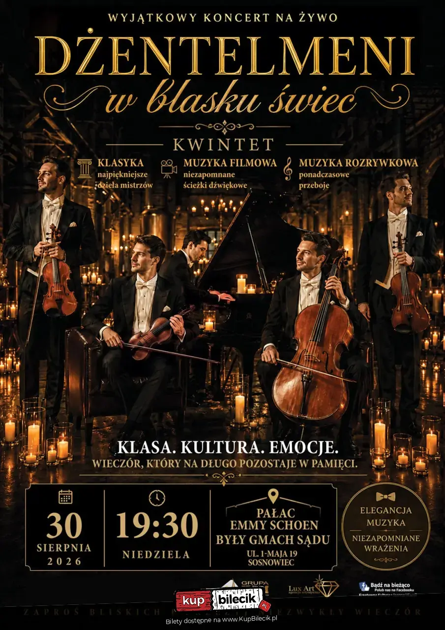 Dżentelmeni w blasku świec