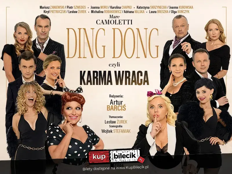 DING DONG czyli KARMA WRACA – farsa małżeńska z rewanżem!