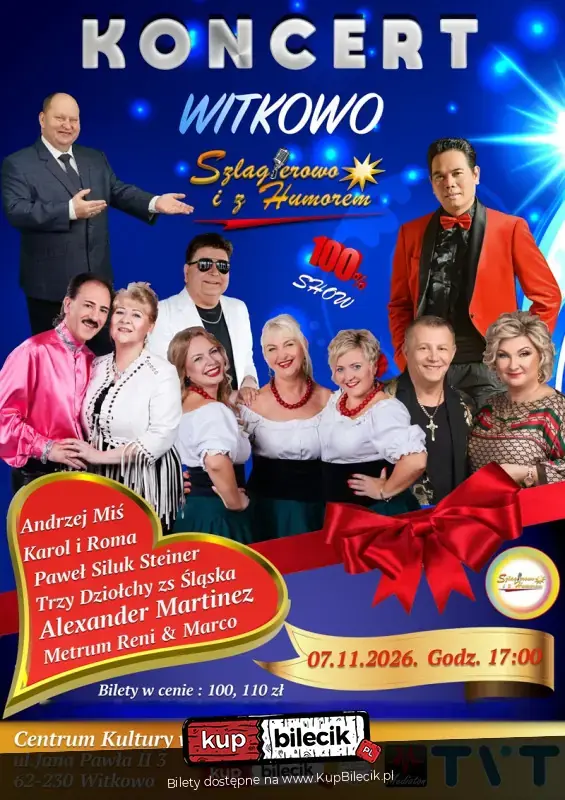 Koncert Śląskich Gwiazd - Szlagierowo i z Humorem