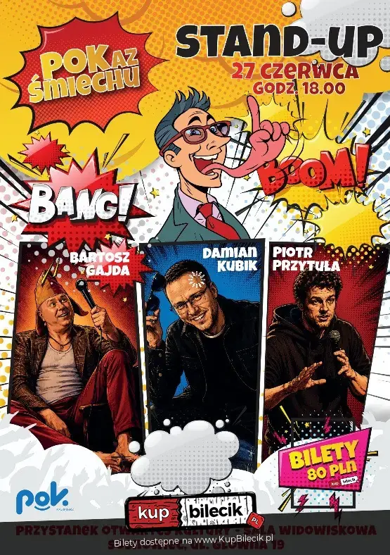 POKaz Śmiechu - Bartosz Gajda, Damian Kubik, Piotr Przytuła