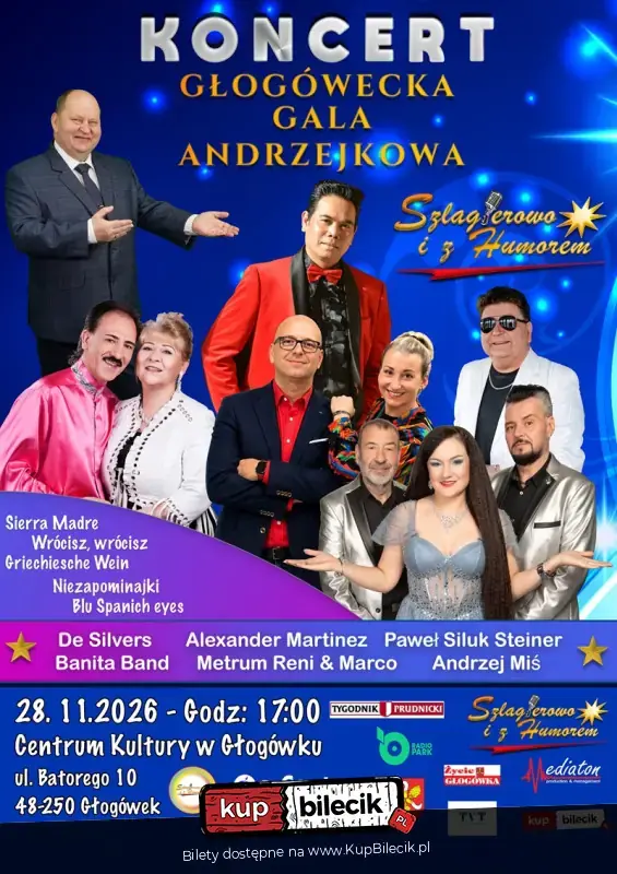 Koncert Śląskich Gwiazd - Szlagierowo i z Humorem
