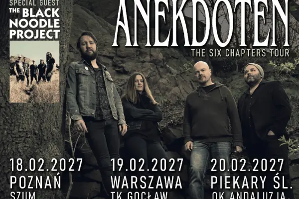 Anekdoten (SE) + The Black Noodle Project (FR)