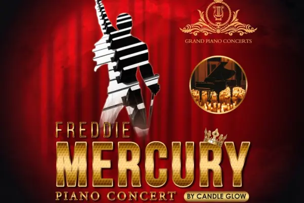 Freddie Mercury Solo Piano Concert By Candle Glow