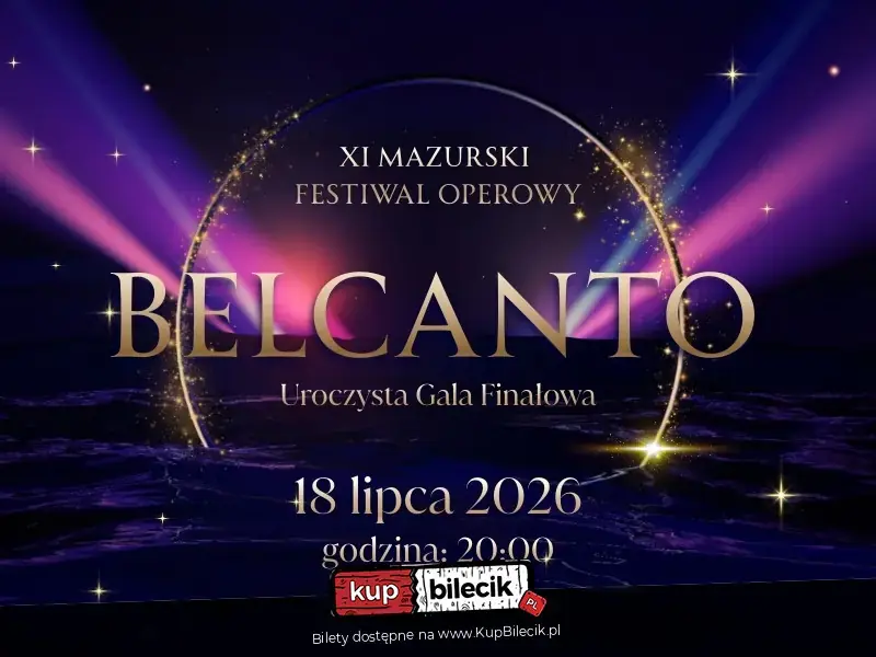 XI Mazurski Festiwal Operowy Belcanto