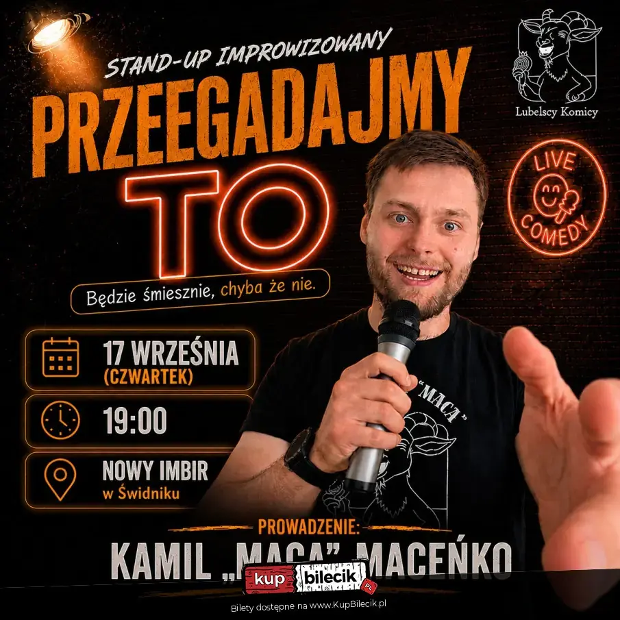 Stand-up: Kamil Maca Maceńko
