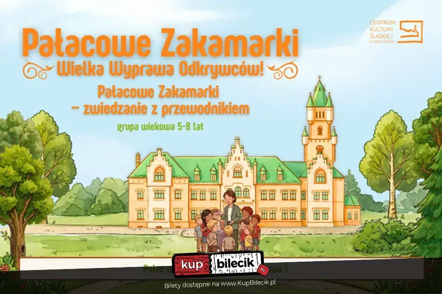 Zwiedzanie Pałacu z przewodnikiem - dla rodzin z dziećmi