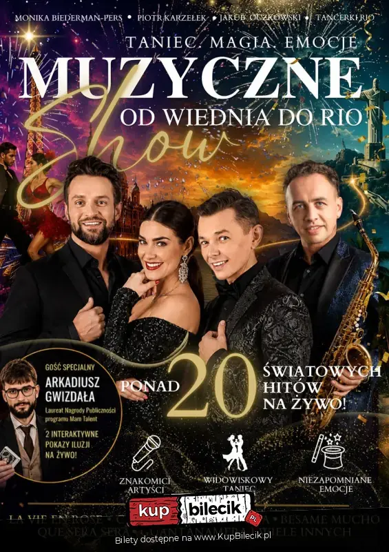 Muzyczne Show Roku: od Wiednia do Rio de Janeiro
