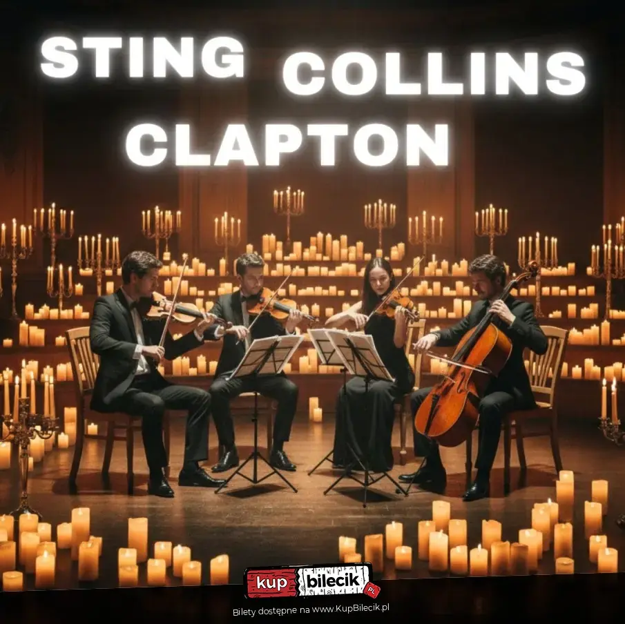 Koncert przy świecach: Sting, Phil Collins, Eric Clapton