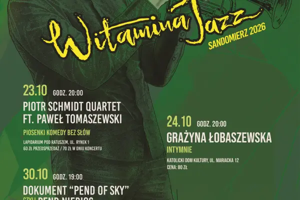 Witamina Jazz 2026: Piotr Schmidt Quartet ft. Paweł Tomaszewski