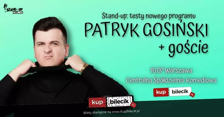 Stand-up: Patryk Gosiński