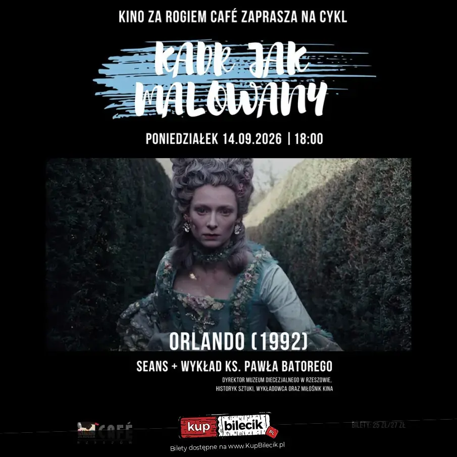 Kadr jak malowany - cykl wykładów o sztuce i filmie Orlando