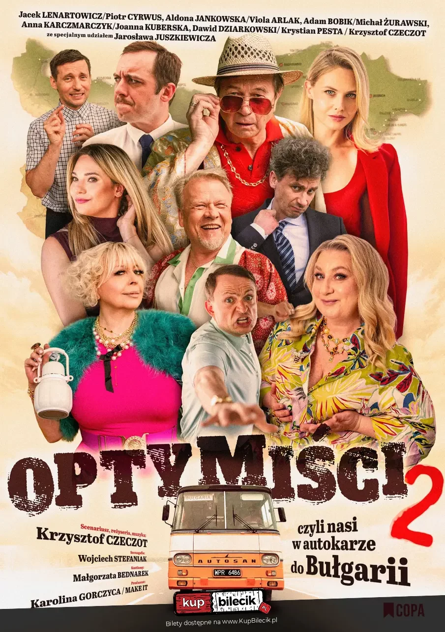 Optymiści 2 – czyli nasi w autokarze do Bułgarii