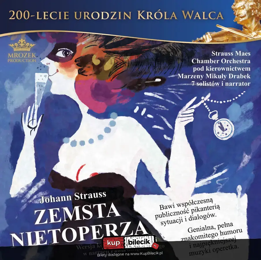 Johann Strauss - Zemsta nietoperza