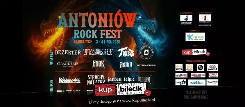 Antoniów Rock Fest - Dzień I