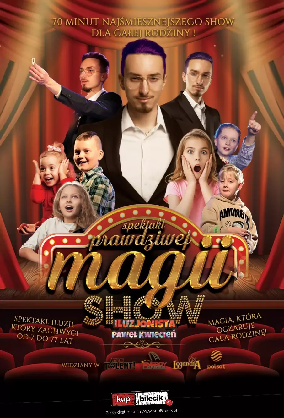Iluzjonista Paweł Kwiecień