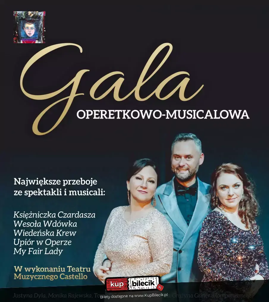 Gala operetkowo-musicalowa - Teatr Muzyczny Castello