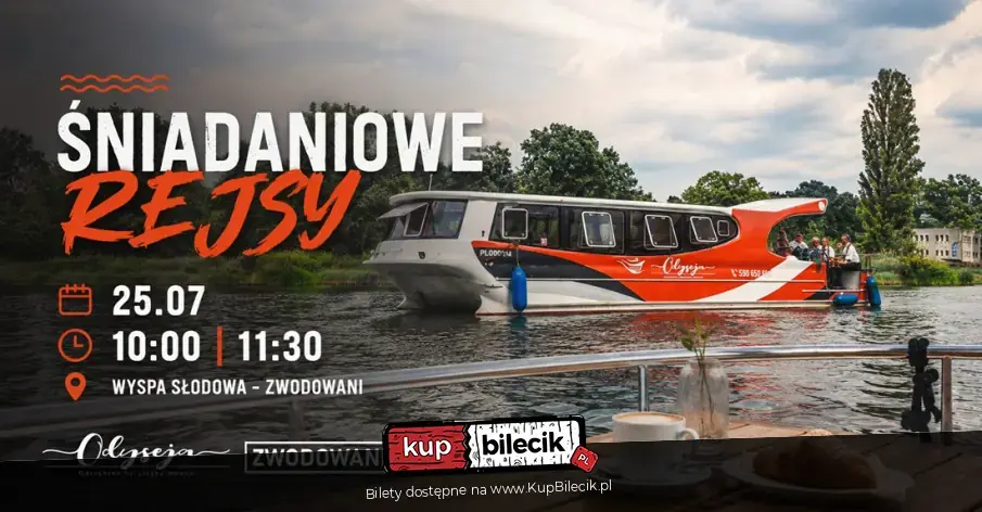 Śniadaniowe rejsy z Wyspy Słodowej