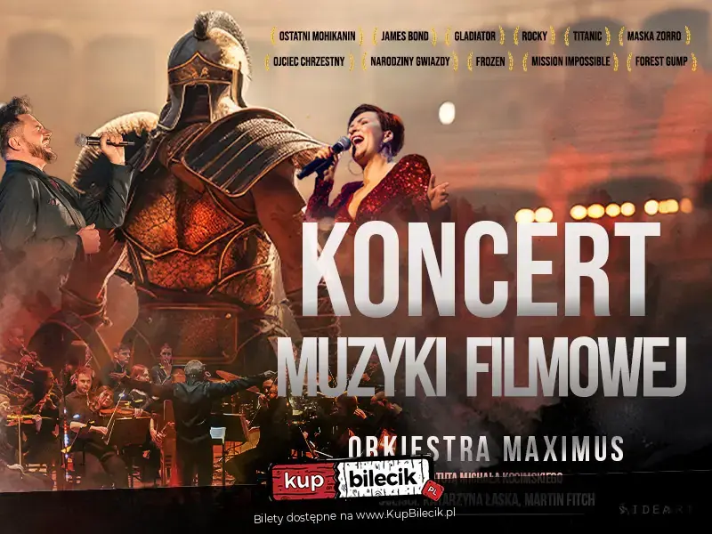 Koncert Muzyki Filmowej: Orkiestra Maximus