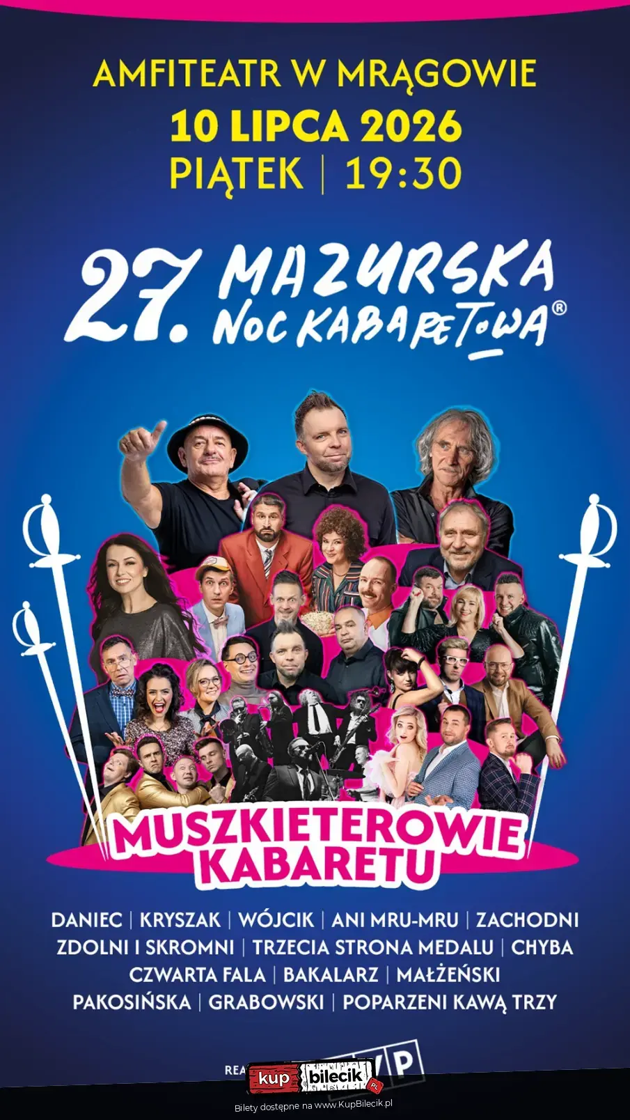 27. Mazurska Noc Kabaretowa