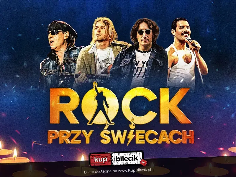 ROCK przy świecach